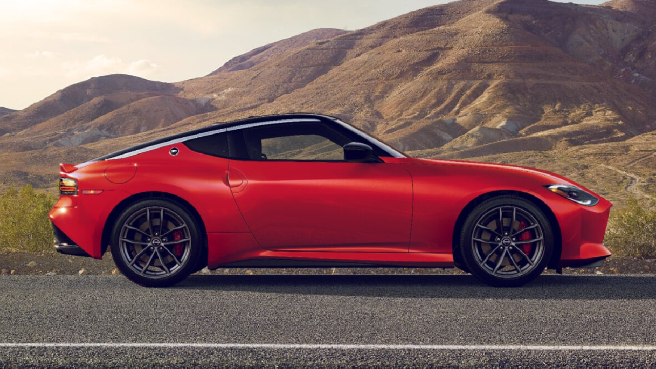 El Nissan Z tiene opciones de transmisión tanto automática como manual.