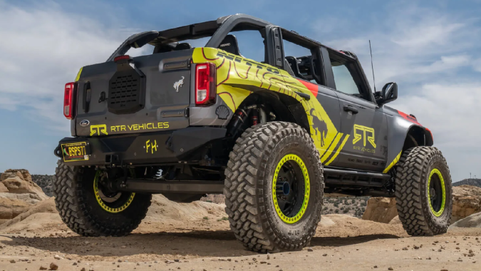 RTR Bronco Fun-Runner LT no está avalada para circular en calle.