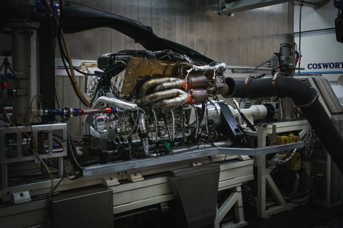 Motor del Aston Martin Valkyrie