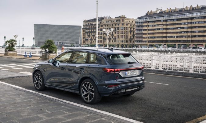 Audi Q6 e-tron con carga gratuita