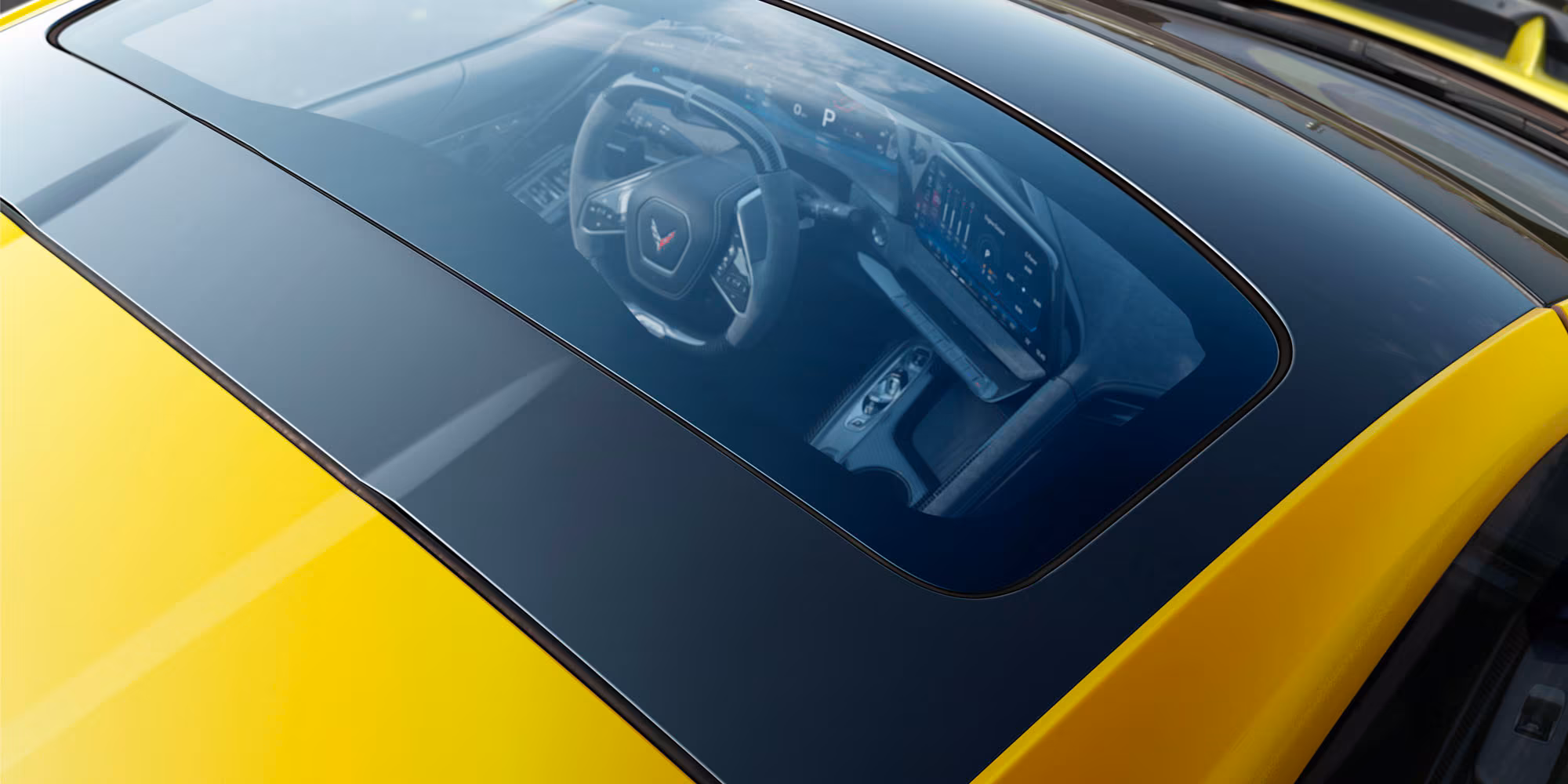 Techo panorámico en el nuevo Corvette 2026