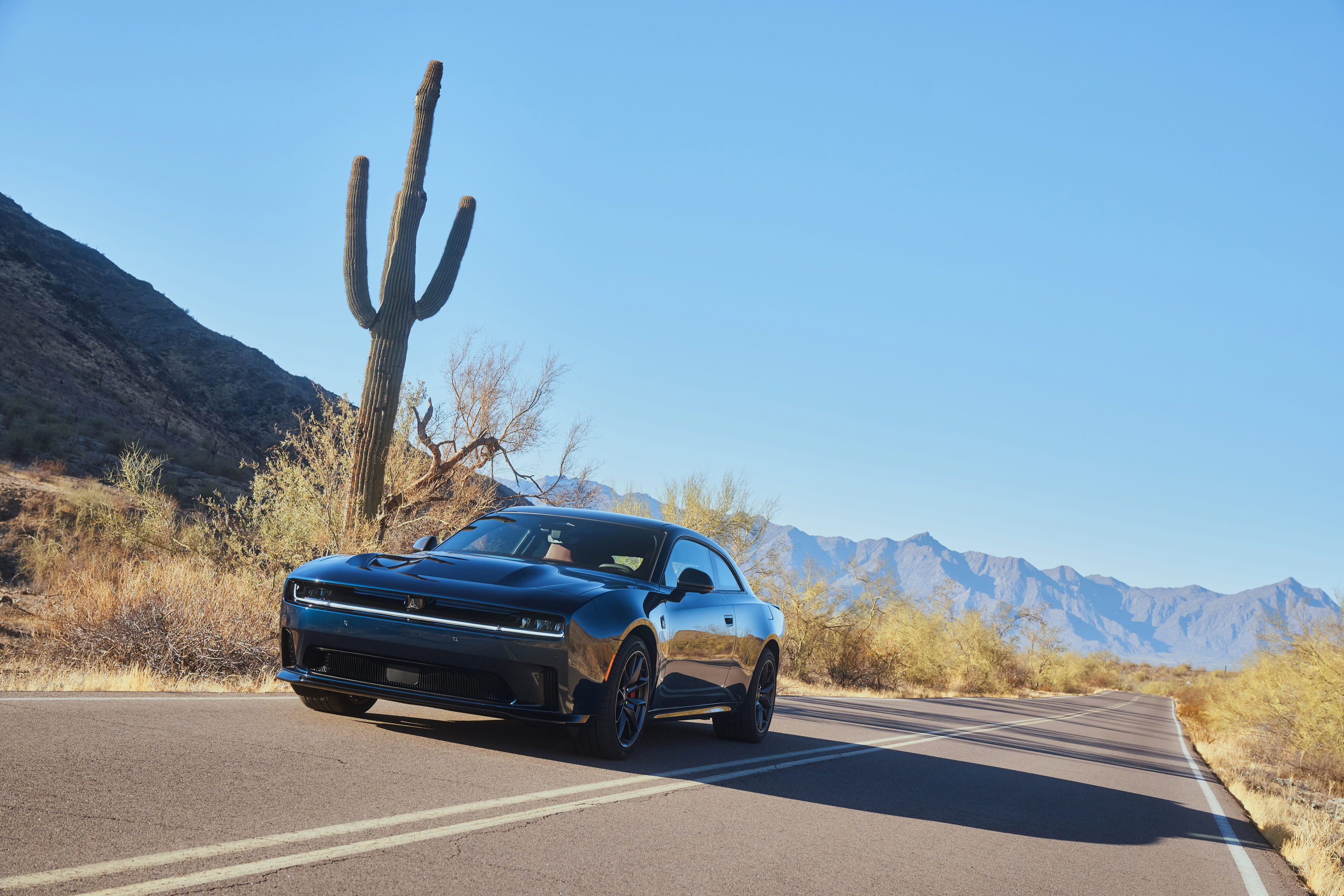 Dodge Charger Daytona 2026 conserva las grandes cualidades de potencia.