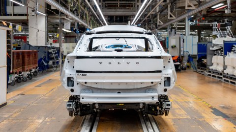 Línea de producción de Volvo