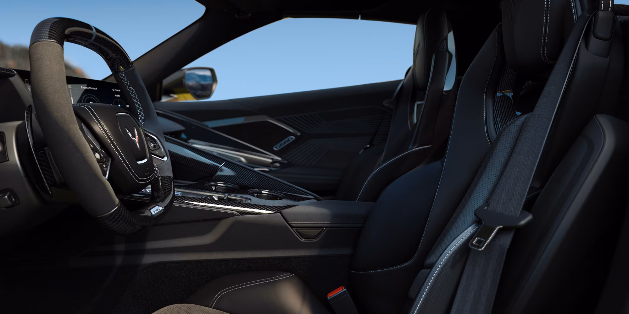 Diseño interior del nuevo Corvette 2026