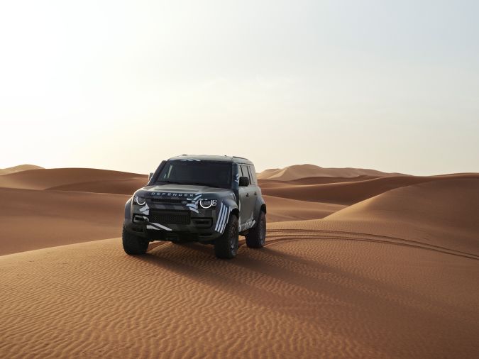 Land Rover Defender Dakar D7X-R estará en los grandes eventos de rally en 2026.