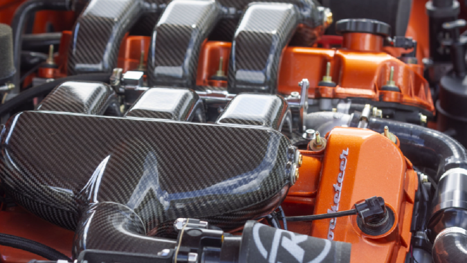 Rocketeer MXV6 tiene un V6 que genera 380 caballos de fuerza.