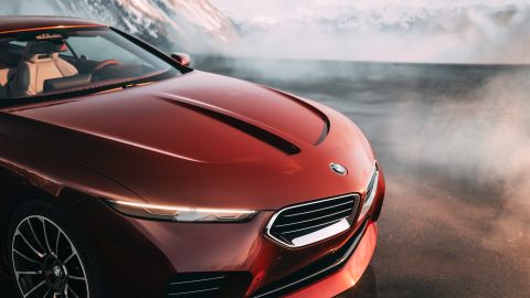 BMW Concept Speedtop Shooting Brake tiene un perfil aerodinámico único.