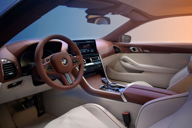 BMW Concept Speedtop Shooting Brake tiene un interior elegante.