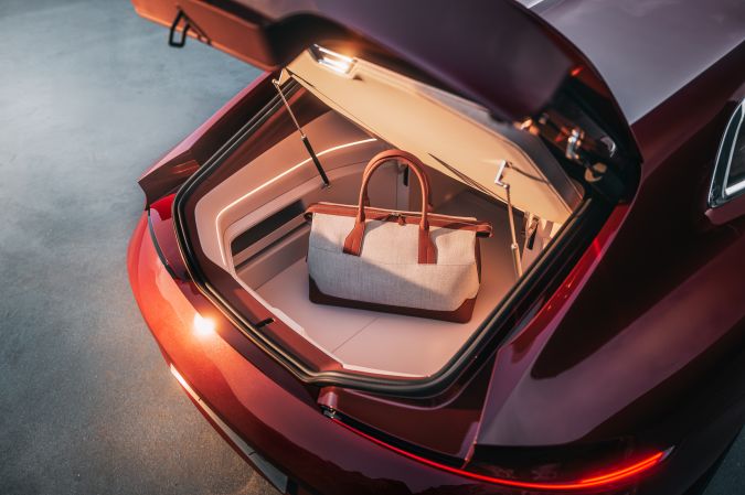 BMW Concept Speedtop Shooting Brake tiene elementos de diseño en el interior únicos.