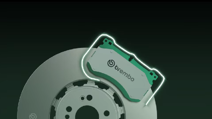 Sistema de frenos Greentell de Brembo alarga la vida útil del disco.