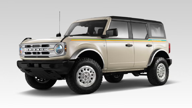 Ford Bronco estrena un nuevo paquete para todos sus modelos.