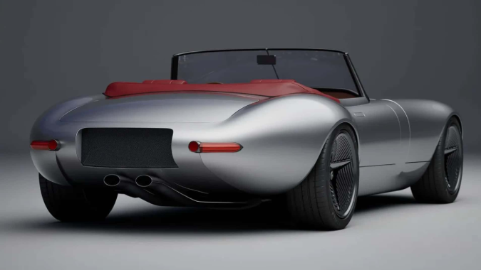 Callum Jaguar E-Type Restomod Concept es un modelo más robusto.