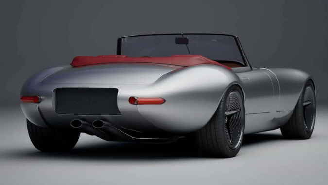 Callum Jaguar E-Type Restomod Concept es un modelo más robusto.