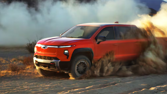 Chevrolet Silverado EV Trail Boss 2026 incorpora varios elementos todoterreno.
