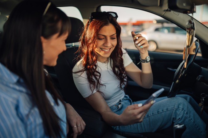 escanear el auto con el telefono