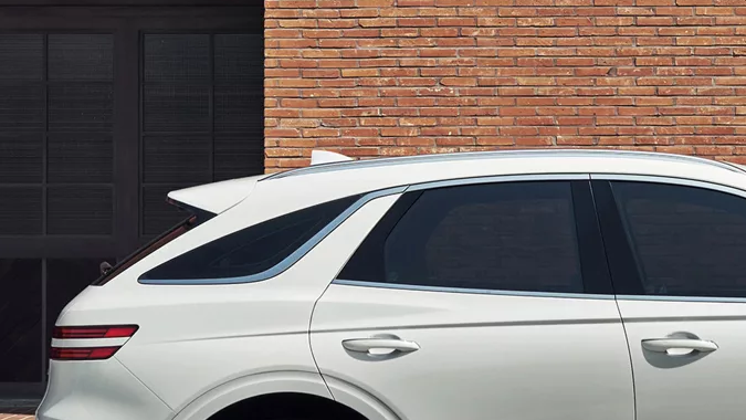 Genesis GV70 2026 tiene un perfil un poco deportivo.