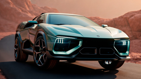Giamaro Albor tiene un motor V12 con cuatro turbos.