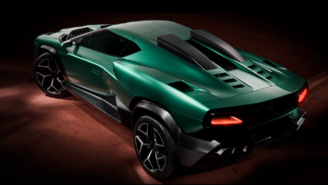 Giamaro Albor tiene un poderoso motor de 2100 caballos de fuerza.