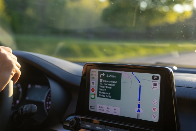 Hoy en día, el GPS está instalado en muchos autos.