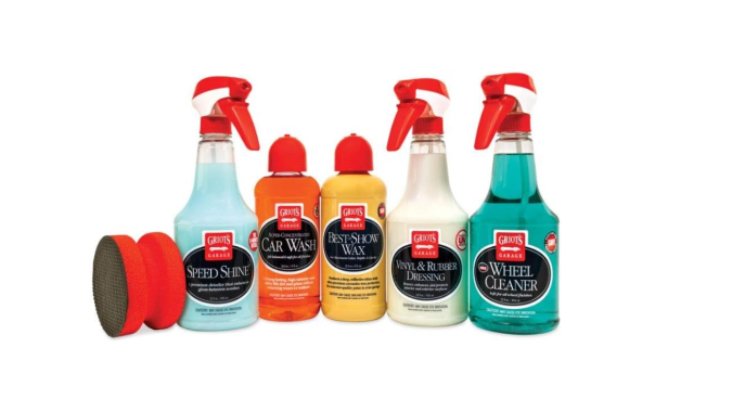 Kit de limpieza para autos de Griot´s Garage es uno de los productos premium.