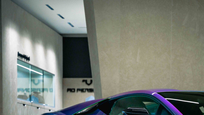 Este Lamborghini Revuelto es único por su color verde agave especial.