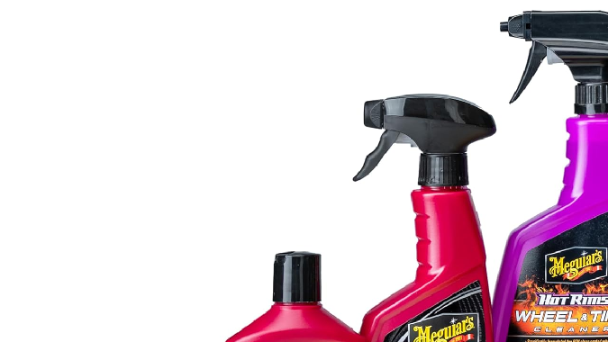 Kit de limpieza para autos de Meguiar's está alrededor de los $50 dólares.