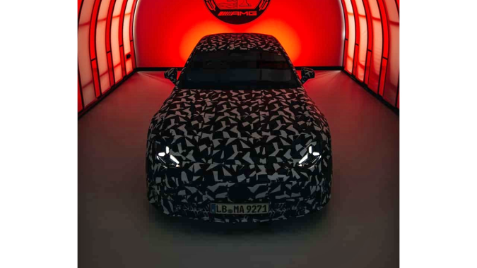 Mercedes-Benz concept GT coupe 4 door será totalmente eléctrico.