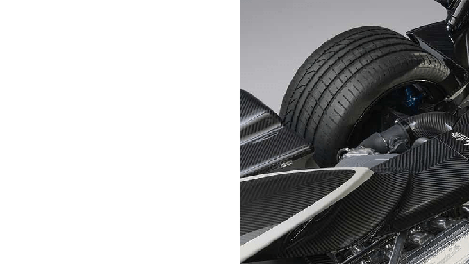 Pagani Zonda "Unico" tiene un motor V12 actualizado de alto rendimiento.