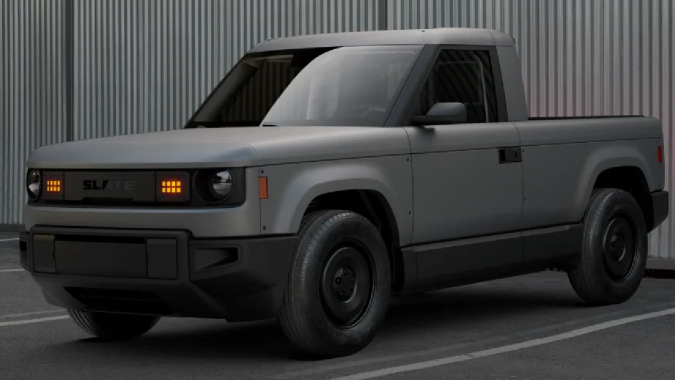 Slate tiene como base una camioneta pick-up.
