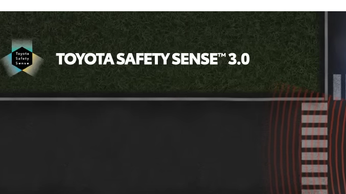 Toyota Safety Sense 3.0 evita colisiones con objetos externos al auto.