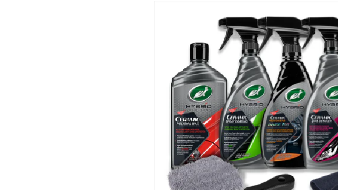 Kit de limpieza para autos de Turtle Wax es uno de los más completos del mercado.