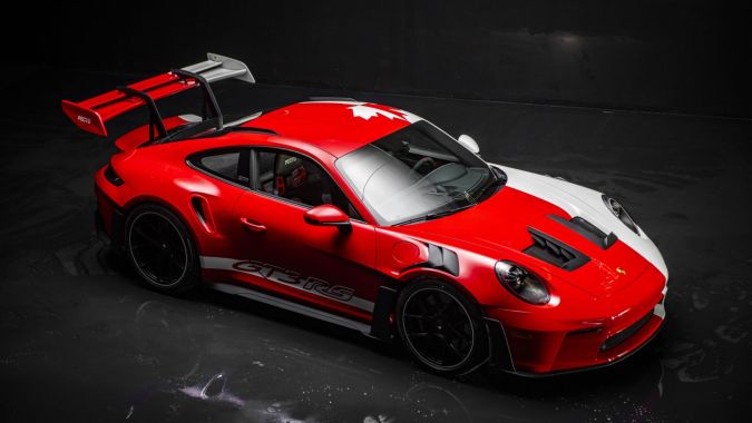 Exclusivo Porsche 911 GT3 RS con detalles de Toronto en subasta.