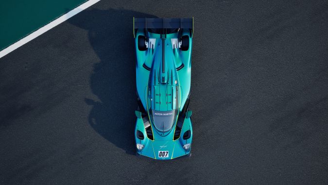 Aston Martin Valkyrie LM tiene todos los elementos de la versión de competición.