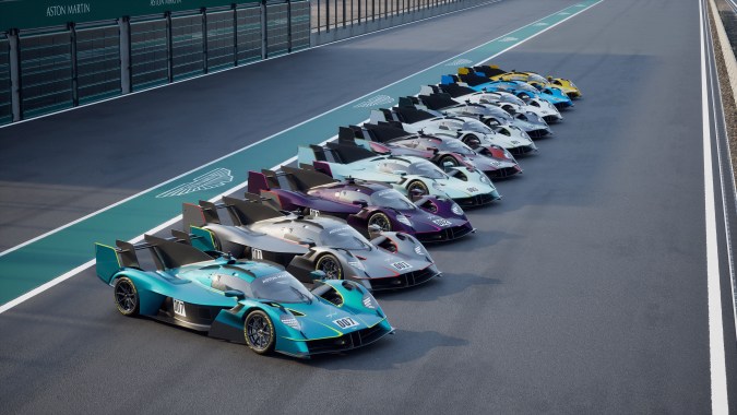 Solamente se producirán 10 Aston Martin Valkyrie LM para la venta.