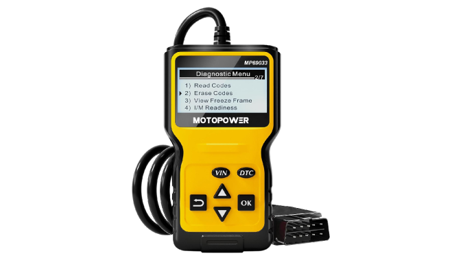 Escáner OBD-II para autos Motopower MP69033 tienen un bajo precio en el mercado.