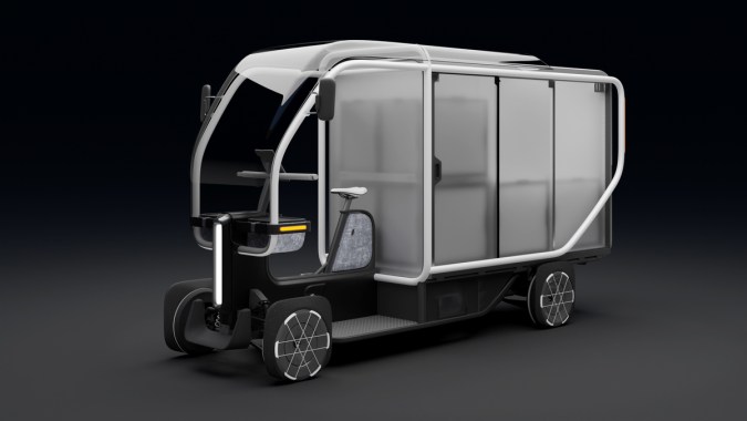 Honda Fastport eQuad tiene capacidad para entregas pequeñas.