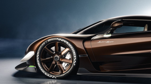 Koenigsegg Sadair's Spear tiene un paquete aerodinámico exclusivo.