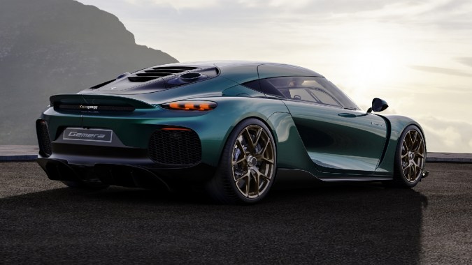 Koenigsegg Gemera destaca por sus 2300 caballos de fuerza.