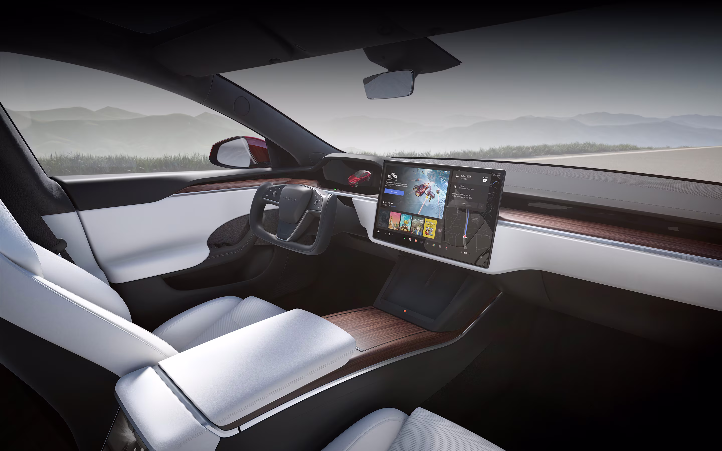 Descubre el interior del Tesla Model S 2025 filtrado.
