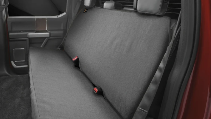 Protectores de asientos de WeatherTech son de gran resistencia.