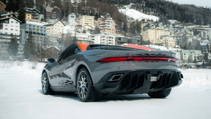 Bertone Nuccio tiene un diseño totalmente único.