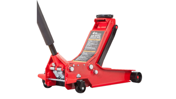 Gato hidráulico para autos Big Red viene en diferentes tamaños y capacidades.