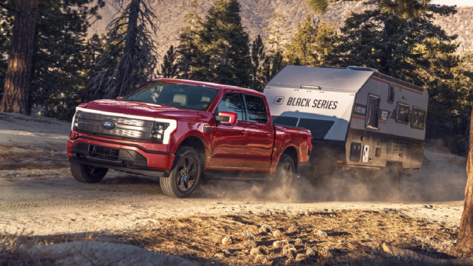 Ford F-150 Lightning tiene una autonomía de 240 millas.