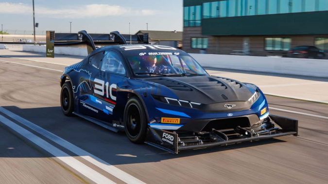 Ford Super Mustang Mach-E busca conquistar la montaña del Pikes Peak.