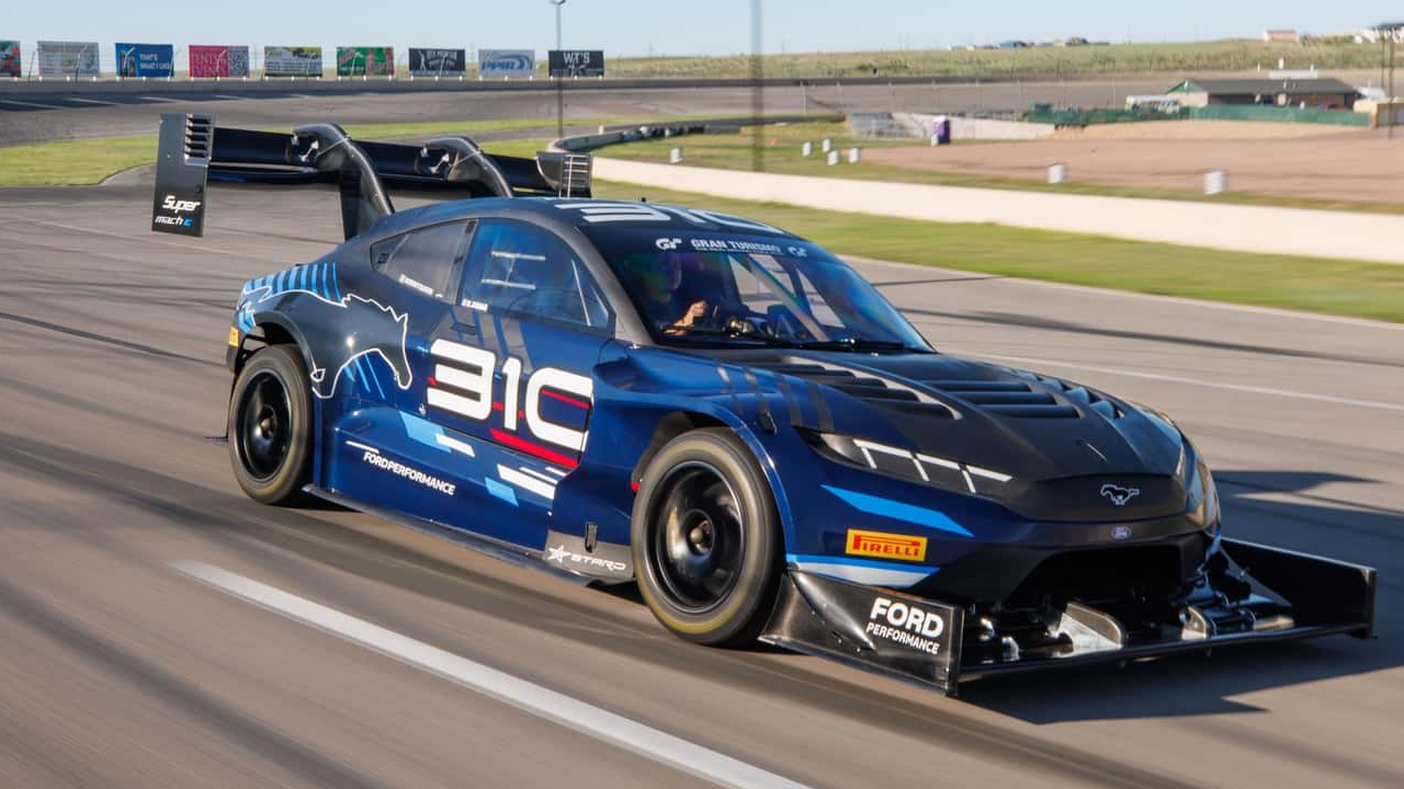 Ford Super Mustang Mach-E tiene una configuración de alto rendimiento para el Pikes Peak.