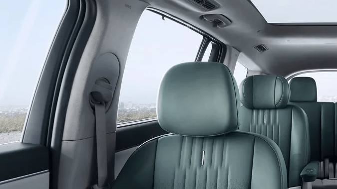 Hyundai IONIQ 9 2026 tiene capacidad para siete personas.