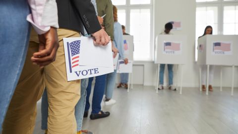 registro de votantes en licencia