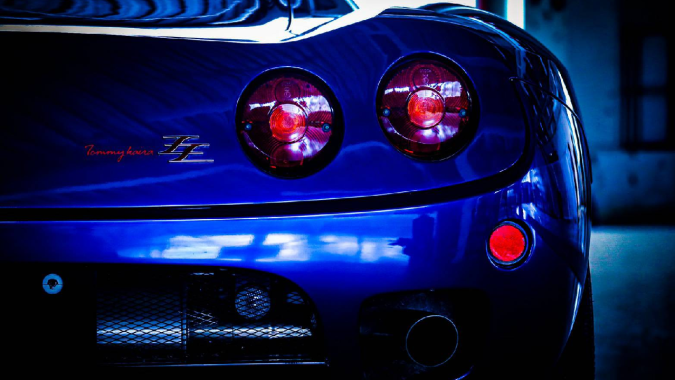 Tommykaira ZZII está inspirado en un Nissan Skyline.
