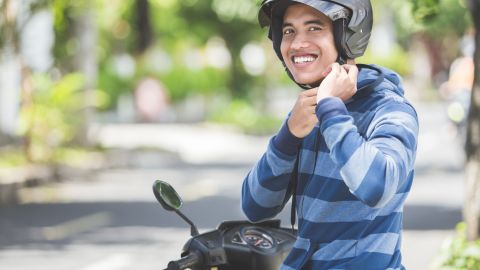 cascos para motocicletas en carolina del norte