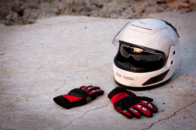casco y accesorios para motociclistas